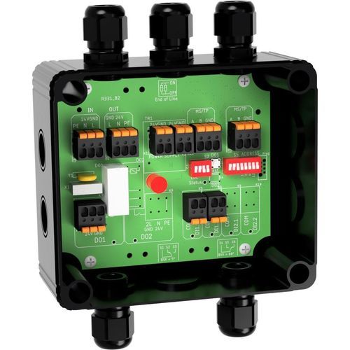 Modulo I/O digitale - FBB-2DI1DO.R - Romutec Steuer- u. Regelsysteme GmbH - per bus di campo / con uscita a relè / con 2 uscite digitali