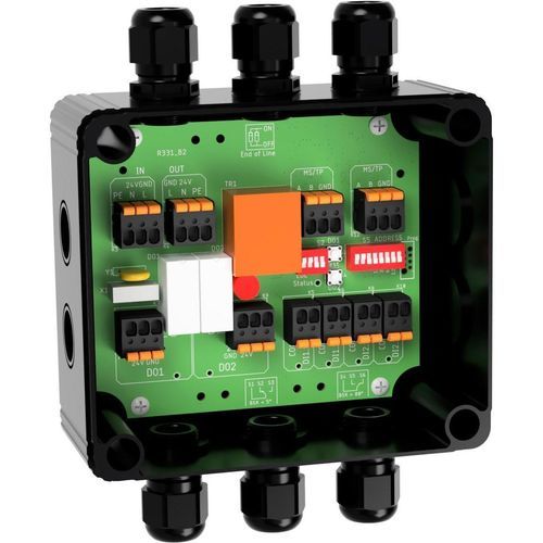 Modulo I/O digitale - FBB-4DI2DO-R.230 - Romutec Steuer- u. Regelsysteme GmbH - RS-485 / Modbus RTU / a 4 I