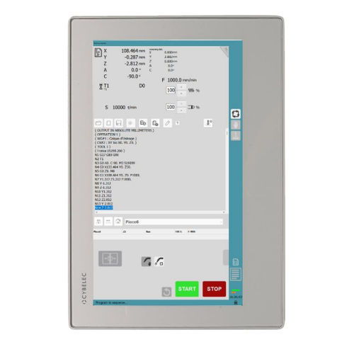 Controllo numerico multiassiale - VisiTouch - Infranor Group - con HMI integrato / touch screen / basato su architettura PC