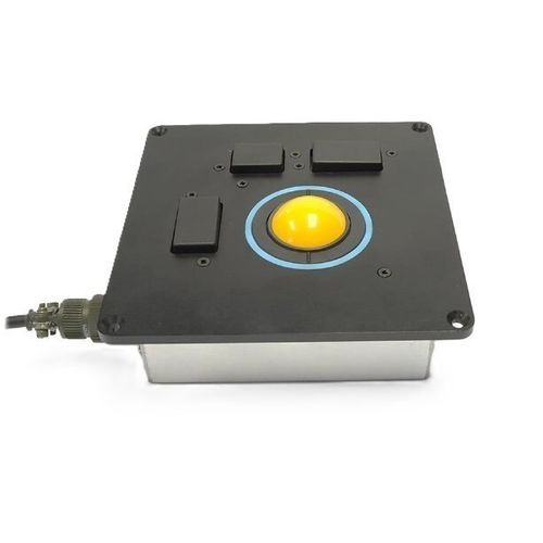 Trackball meccanico - F38-543130- A - Cursor Controls - ad incastro / 38 mm / in acciaio inossidabile