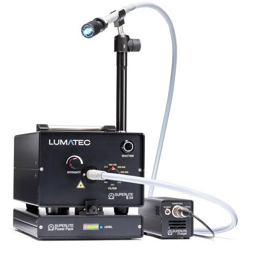 Fonte di luce a lampade - SUPERLITE S04 - U-Reach Data Solutions Inc. - gialla / bianca / blu