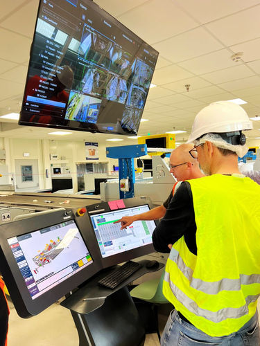 Consolle industriale - DESK - SWS - in acciaio