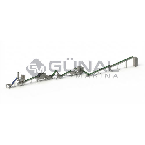 Linea di trasformazione per patate - Günal Makina - per ortaggi da radice / per piselli / di lavaggio