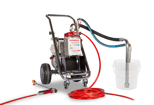 Spruzzatore mobile - TR5000GAS - Tecnover s.n.c. di Ricotti e Cera - di pittura / di resina / idraulico