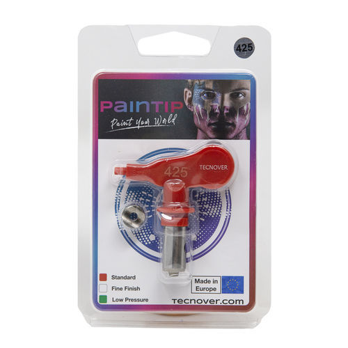 Punta di ugello airless - Paintip Standard - Tecnover s.n.c. di Ricotti e Cera - di polverizzazione / autopulente / in carburo di tungsteno