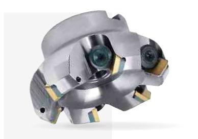 Fresa indicizzabile - 550 series - ROL d.o.o. - a spianare / angolo d'elica 45