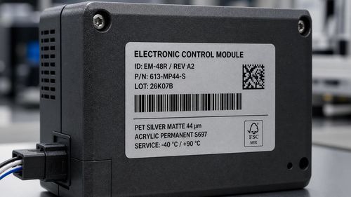 Etichetta codice a barre - 613 - Lit-Off Desarrollo S.L. - impermeabile / di identificazione / a trasferimento termico