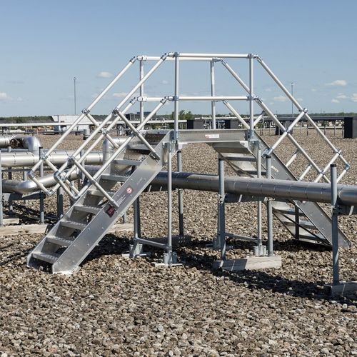 Piattaforma di accesso - Delta Prevention - porta-operatore / crossover