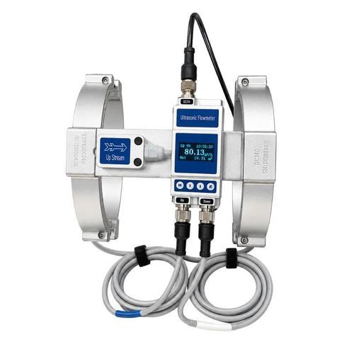 Misuratore di portata a ultrasuoni per tempo di transito - BBUFM-S - Deep Minds Ultrasonic - volumetrico / per acqua / per prodotti chimici