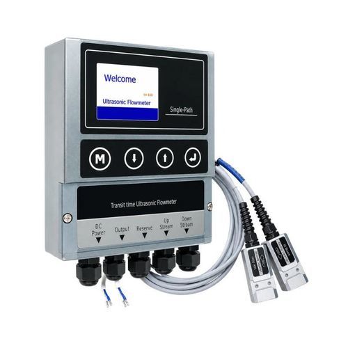 Misuratore di portata a ultrasuoni per tempo di transito - BBUFM-F - Deep Minds Ultrasonic - volumetrico / per acqua / per acque reflue