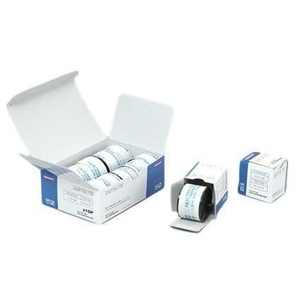 Nastro a trasferimento termico bianco - S625-20-200 - CTK CORPORATION - blu / nero / giallo