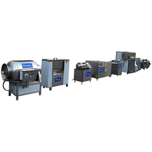 Linea di produzione di salsicce di produzione di conserve - Zhucheng Jiapin Food Machinery Co., Ltd. - di taglio / di riempimento / con porzionatura
