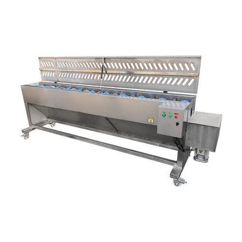 Pelatrice per verdura - WQ80 - TOPCLA FOOD MACHINERY CO., LTD - per asparagi / manioca / a coltelli