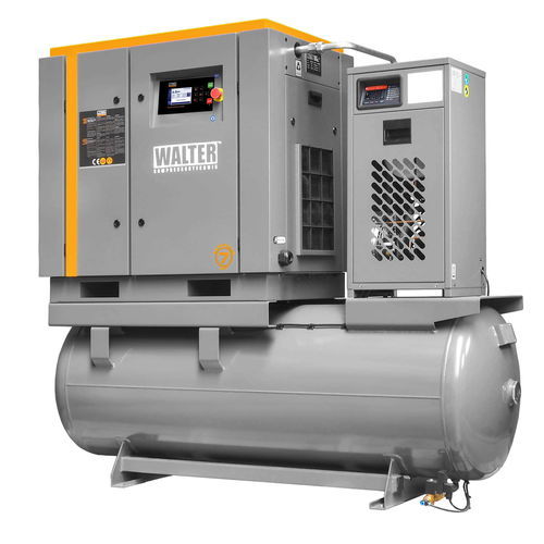 Compressore a vite - SKTG 5,5 SP COMBO - Walter Kompressortechnik Polska Sp. z o. o. - d'aria / pneumatico / fisso