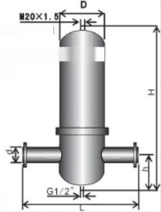 Filtro a gas - KPF series - Hangzhou Mairui Gas Engineering Equipment Co., Ltd - per aria / a membrana / di sterilizzazione