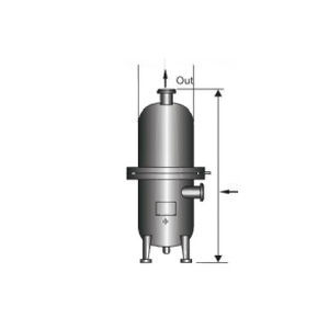 Filtro a olio - KGY series - Hangzhou Mairui Gas Engineering Equipment Co., Ltd - per aria compressa / in fibra di vetro / ciclonico