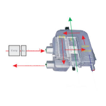Essiccatore per aria compressa a refrigerazione - KD series - Hangzhou Mairui Gas Engineering Equipment Co., Ltd - raffreddato ad acqua / di misura media