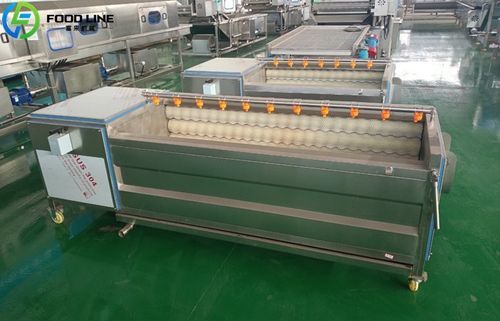 Sbucciatrice-macchina di lavaggio per verdura - M series - Henan Hongtu Machinery Manufacturing Co., Ltd. - per carote / per ortaggi da radice
