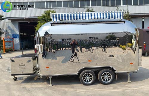 Rimorchio porta-attrezzi - Airstream - Henan Hongtu Machinery Manufacturing Co., Ltd. - per alimenti / trainato / modulare