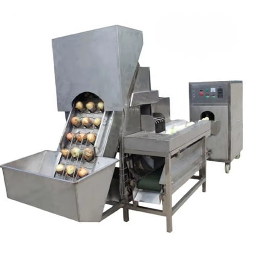 Pelatrice per cipolle - FL-YB-3 - Henan Hongtu Machinery Manufacturing Co., Ltd. - a coltelli / a rulli / pneumatica