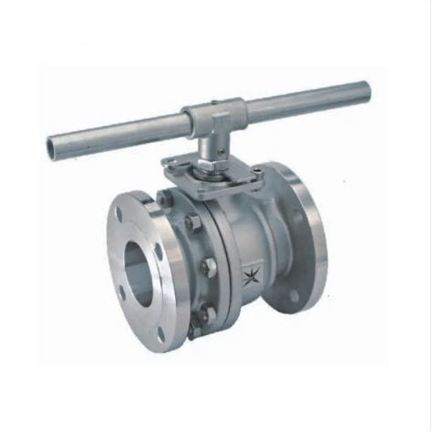 Valvola a sfera - MARSVALVEUK - manuale / con flangia / a 2 elementi