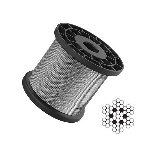 Cavo metallico per gru - IWS - Xintai Taida Mirso Co., LTD - per miniere / in acciaio / rigido