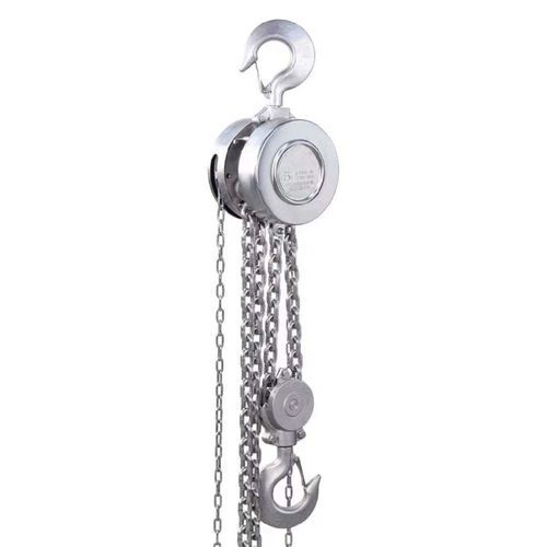 Paranco a catena manuale - TOP series - Xintai Taida Mirso Co., LTD - resistente alla corrosione / in acciaio inossidabile / per l'industria alimentare