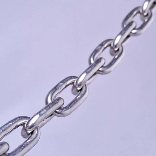 Catena in acciaio al carbonio - ASTM Grade 30 - Xintai Taida Mirso Co., LTD - a maglia corta / a maglia lunga / zincata