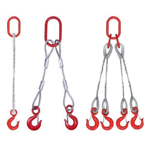 Braca di sollevamento con cavo - Xintai Taida Mirso Co., LTD - 2 tiranti / in acciaio / in acciaio galvanizzato