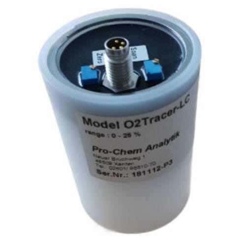 Trasmettitore di gas di ossigeno - O2Tracer LC-OEM - Pro-Chem-Analytik GmbH & Co. KG - elettrochimico / 2 cavi / a cella a combustibile
