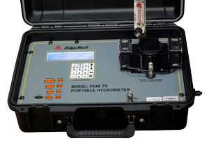 Apparecchio di misura del punto di rugiada portatile - DewMaster - Pro-Chem-Analytik GmbH & Co. KG - a specchio raffreddato / con registratore di dati / con display LCD