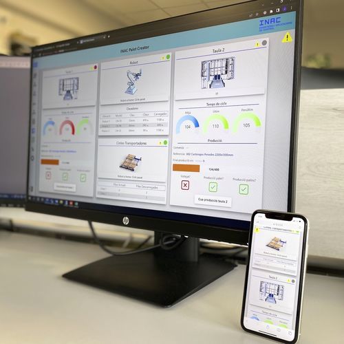 Sistema di monitoraggio multiparametrico - INAC - di processo / per manutenzione predittiva / di produzione