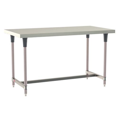 Tavolo di lavoro in acciaio inossidabile - TableWorx - METRO - in resina epossidica