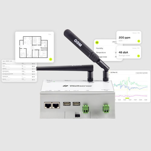 Gateway di comunicazione - WATTSENSE - IoT / KNX / Modbus TCP/IP