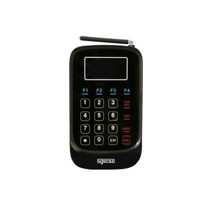 Terminale telefonico wireless - DT-5020 - Syscall Global - con display LCD / di intercomunicazione