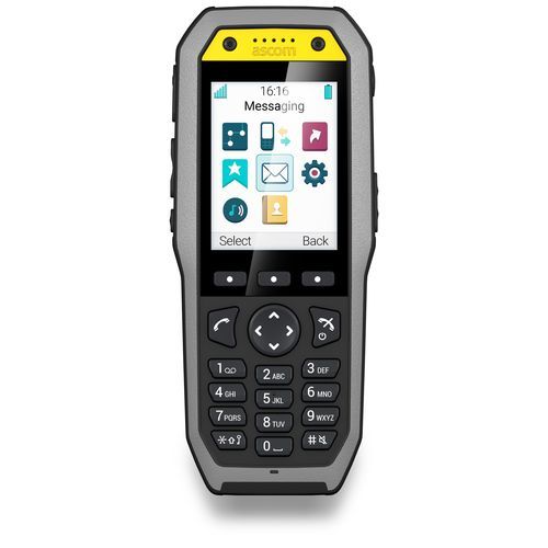Ricevitore telefonico a sicurezza intrinseca - d83 - ASCOM - resistente ai prodotti chimici / rinforzato / resistente all'acqua