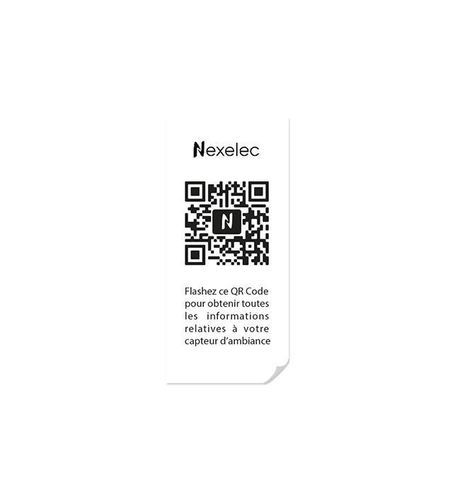 Etichetta di identificazione - QR’LOOK - NEXELEC - con motivo stampato / adesiva / in polipropilene biorientato (BOPP)