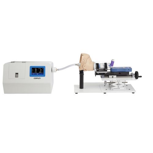 Macchina per prova per granulometria - COPLEY - simulatore di respirazione / automatica / per autorespiratori e maschere