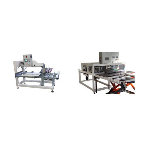 Macchina di assemblaggio semiautomatica - Agripak srl - su pallet