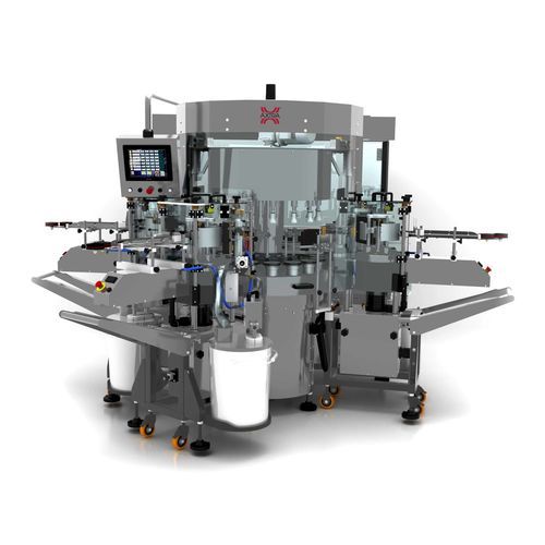 Macchina di etichettatura automatica - 720 H15 CG3 - Axtra Srl - per imballaggi / per bottiglie / per vasetti
