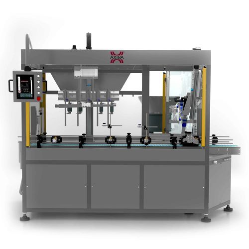 Riempitrice chiuditrice automatica - Axtra Srl - per liquidi / monoblocco / volumetrica
