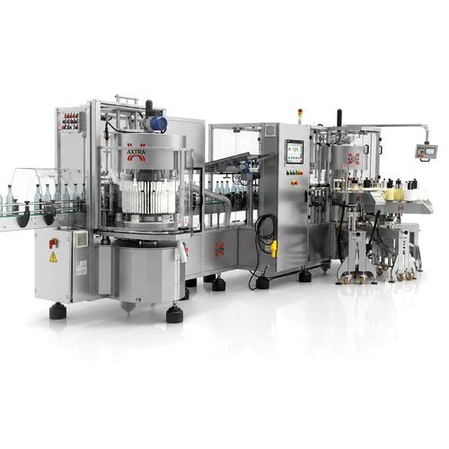 Linea di finitura imballaggio - Axtra Srl - con tamburo rotativo / ad uso industriale / per l'industria agroalimentare