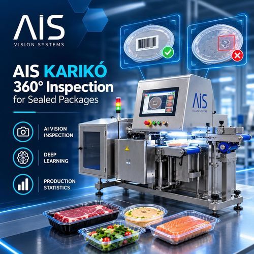 sistema visivo di controllo qualità con IA - AIS Vision Systems S.L.