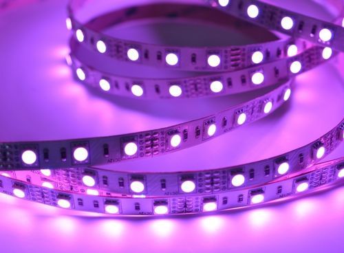 Dispositivo di illuminazione a nastro - HS12-60-12 RGB - HITECHLED SRL - barretta flessibile a LED / IP30