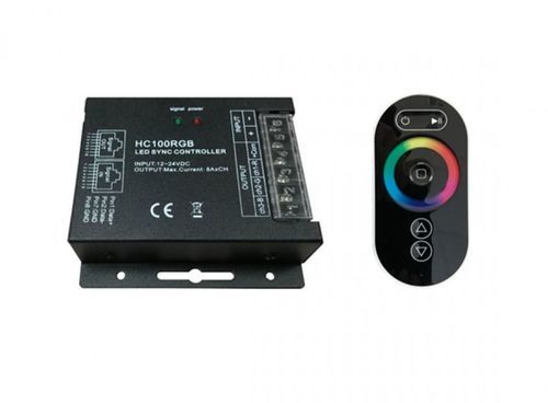 Controllore d'illuminazione LED - HC100RGB - HITECHLED SRL - Ethernet / 3 canali / intensità luminosa regolabile