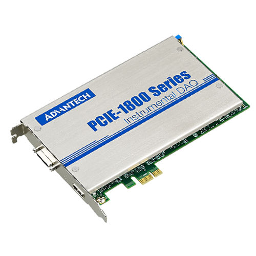 Scheda di acquisizione dati PCI Express - PCIE-1802 - ADVANTECH - analogica / 4 canali / 8 canali