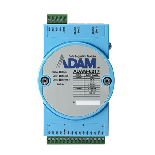 Modulo di ingresso remoto - ADAM-6217 - ADVANTECH - analogico / Ethernet / Modbus TCP