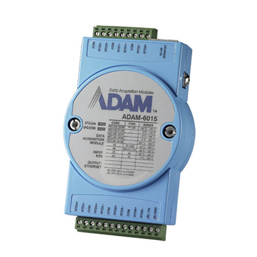 Modulo di ingresso Ethernet - ADAM-6015 - ADVANTECH - Modbus TCP / multivia / per RTD