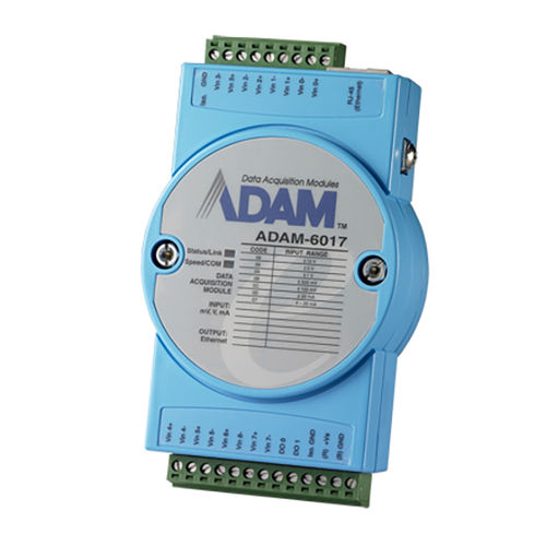 Modulo di ingresso analogico - ADAM-6017 - ADVANTECH - Ethernet / Modbus TCP / a 8 ingressi analogici