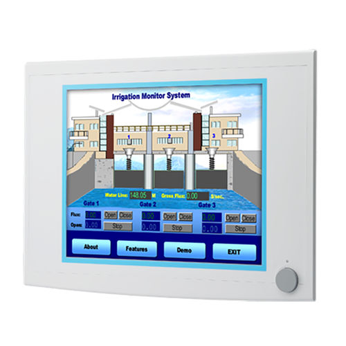 HMI con touch screen - FPM-5171G - ADVANTECH - ad incastro / a parete / con montaggio VESA